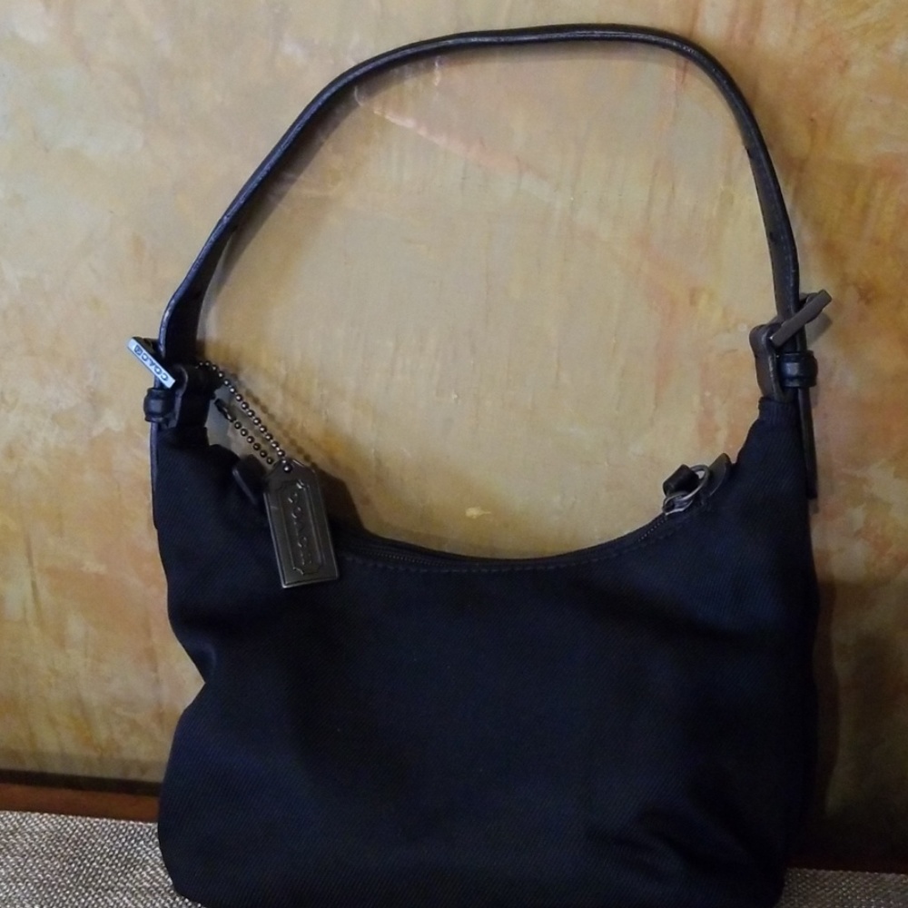 Coach small vinyl handbag